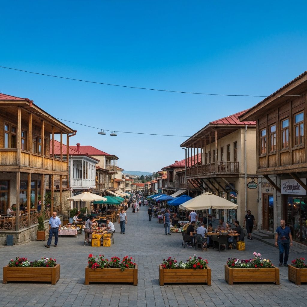 View of Telavi center